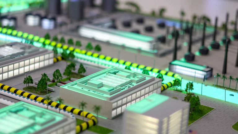 도시 재개발 청사진