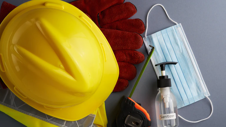 중대재해 대응 CEO 실형 방어법 2 안전 점검을 진행 중인 건설 현장