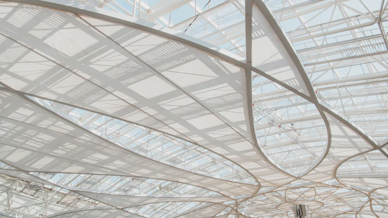 법봉과 법전이 놓인 법정 모습