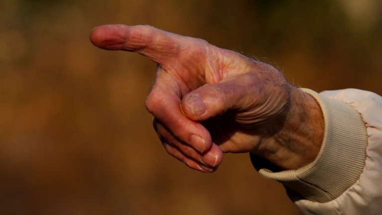 법률 서류 위 돋보기