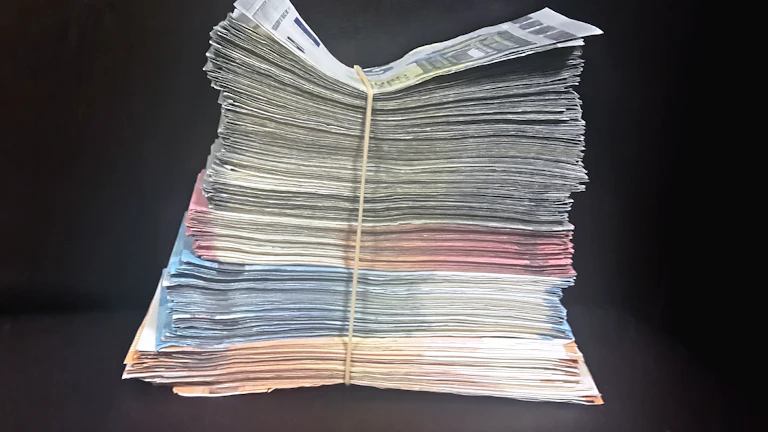 법률 저울과 증서