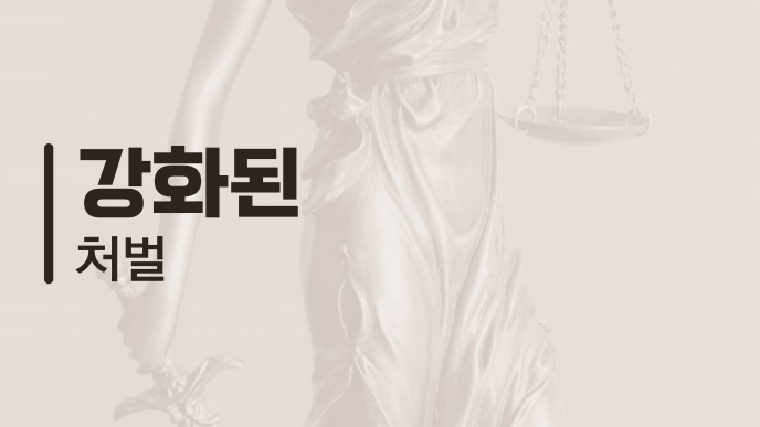 강화된 처벌