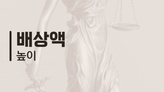 배상액 높이