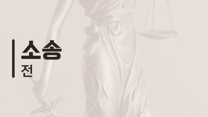 소송 전