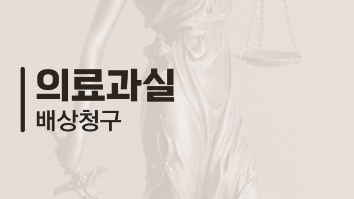의료과실 배상청구