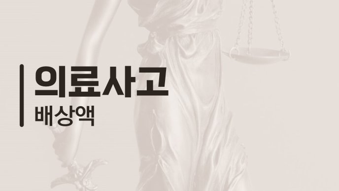 의료사고 배상액