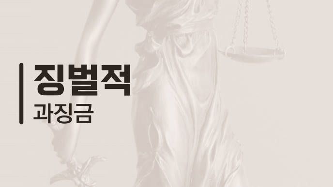 징벌적 과징금