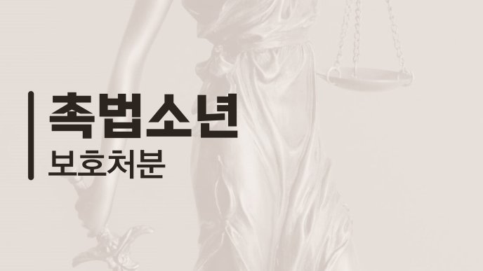 촉법소년 보호처분