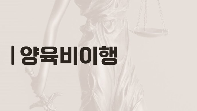 양육비이행