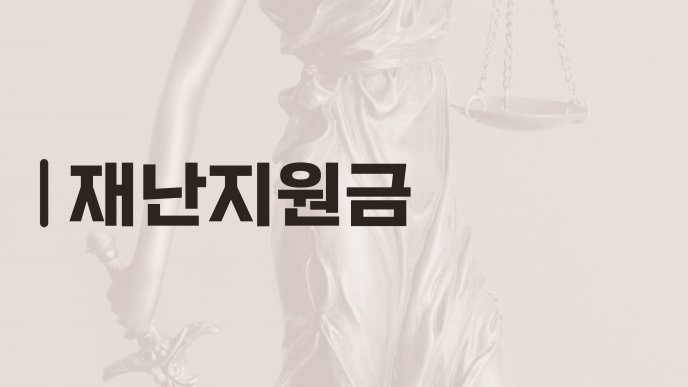 재난지원금